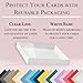 Personalized Stationery Teacher Note Cards with Envelopes – Custom Minimalist Thank You Cards, 12 Flat Note Cards & Colored Envelopes – Crush-Resistant Gift Packaging (Writing Pencil)