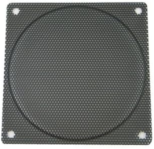 120mm Black Steel Computer Case Fan Mesh Grill / Guard / Filter - Small Hole