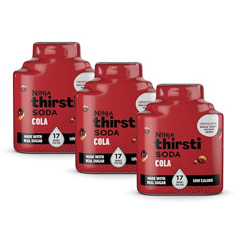 Image of Ninja Thirsti XL Low-Calorie SODA Cola Flavored Water Drops