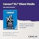 Canson XL Mix Media C31078A034 Spiralalbum, strukturiert, mikroperforiert, A4, 50 Blatt, 160 g, Weiß