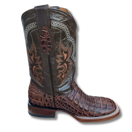 Image of Men's Alex Western Cowboy Boots Square Toe Pull On