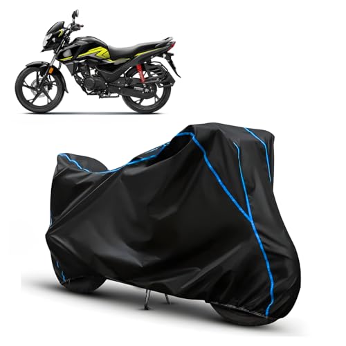 Image of Water Resistant Bike Cover for Honda SP 125 | All Weather UV & Heat Resistant, Dustproof, Triple Stitched, Windproof Elastic Bottom