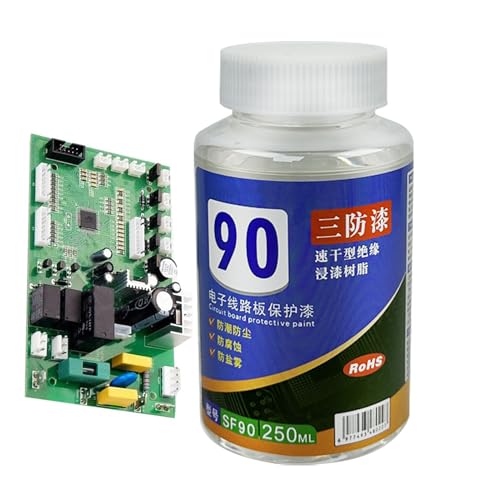 Peinture conforme étanche circuit imprimé et vernis de protection pour carte mère et LED