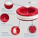 Torus Pet Maxi Filtered Water Bowl (Red)- 2 Liter - Home and Travel Bowl - Autofill - Portable - No Spill - Antimicrobial - BPA-Free - Dog - Cat