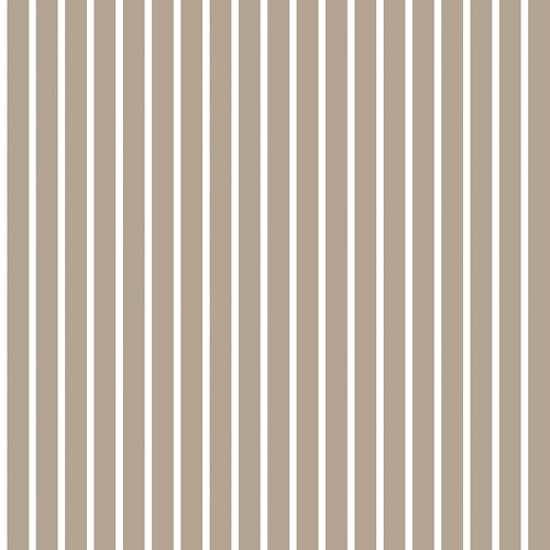Image of DWELLSINDIA Beige Vertical Striped Wallpaper for Wall Decor | Self Adhesive Peel & Stick, Thick Textured Premium Paper | Waterproof, Scratch Resistant Laminated | Bedroom & Living Room | 41x244 cm