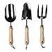 Produktbild Gartengeräte 3-teiliges Set Familie Potting-Werkzeug Pflanzschaufel Digging Spade Rake Weihnachtsgeschenk