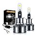 MONDEVIEW Coppia Lampada LED H1 6000K 60W 16000LM Lampadina H1 Fari LED per Auto e Moto Luminosità Estremamente Elevata CREE LED Chip 360° Abbaglianti Fari Fendinebbia Bi-xeno IP68 5 Anni di Garanzia