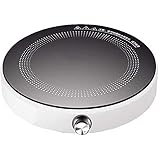 Amplia aplicación y fácil mantenimiento: esta estufa de inducción es fácil de almacenar y transportar con su tamaño compacto. Adecuado para cocina, camping, RV y más. La superficie de vidrio cerámico es duradera, resistente al agua y fácil de limpiar, no requiere ensamblaje.