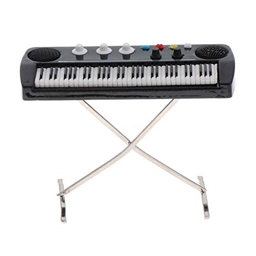 1:12:ob11ドールハウス木製ピアノ模型シーンアクセサリーミニ楽器置物