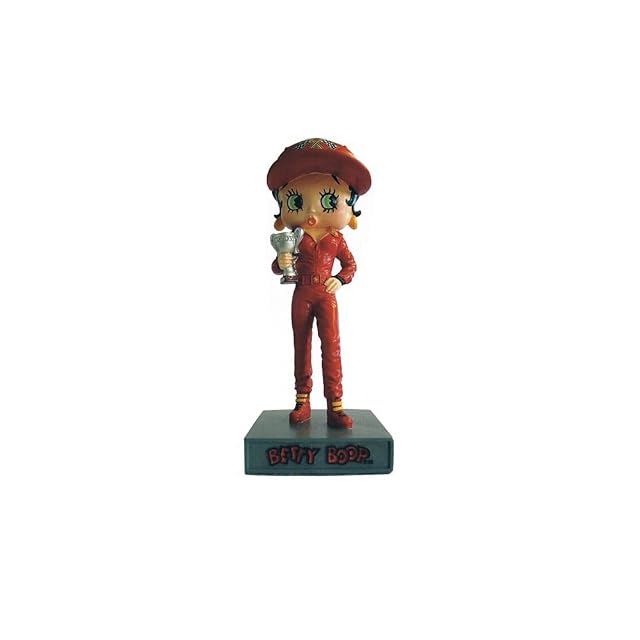 Betty boop - - Figurine Betty Boop Pilote de course - Collection N°11
