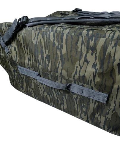 Image of Muddy Outdoors DV8 100L Waterproof Duffle Bag Mossy Oak Bottomland