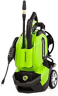 Greenworks GPW1802 Pressure Washer, 1800 PSI, green