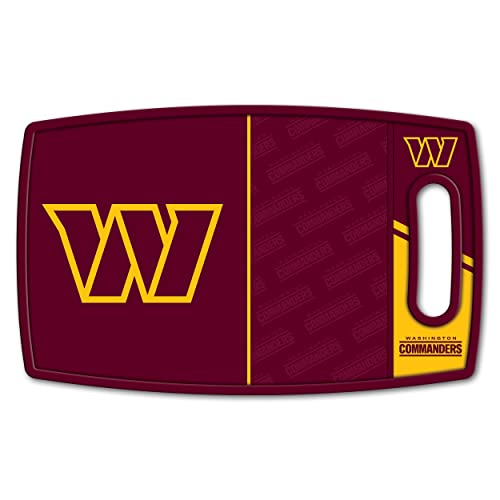 Image of YouTheFan NFL Washington Commanders Logo Series Cutting Board