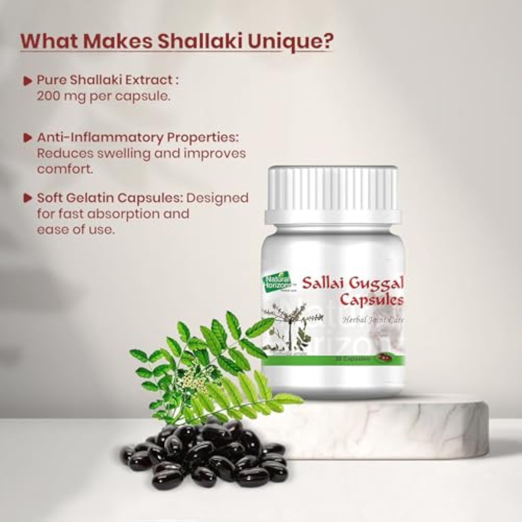 Natural Horizons Shallaki Capsule (Pack of 1)