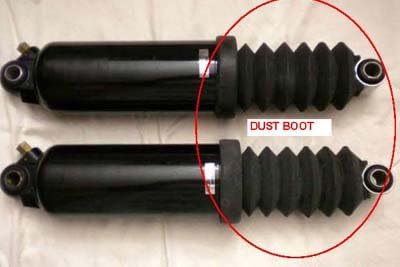 Rear Shock Dust Boot Set Only Fits: FLT 1997-2012