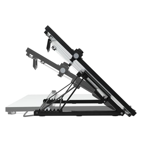 Acurit Multi-Angled 23”x31” PXB Drawing Board for Artists and Designers - Portable Tabletop Workspace, Drawing, Sketching, Drafting, Painting - Portable Laminated Surface w/Ruler & Parallel Motion Bar by Acurit - Image 5