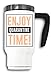 Enjoy Quarantine Time Tasse à Thé Thermique au Café Thermos 480ml