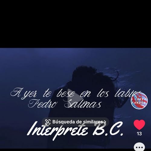 ayer te besé en los labios