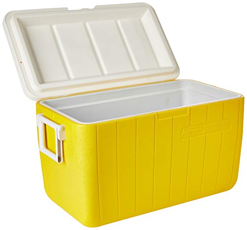 Coleman, Caixa Térmica 48 QT (45,4 L), 64 Latas, Amarelo