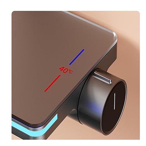 Ensemble de douche à main affichage intelligent contre les variations thermiques