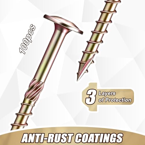 Vis à bois structurelles Threlaco pour stopper le jeu des structures extérieures - 3