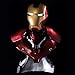 Produktbild Byx- Iron Man Helm - (lebende Größe) 1: 1 Große Statue LED Eye kann beleuchtet Werden - Harzmaterial @