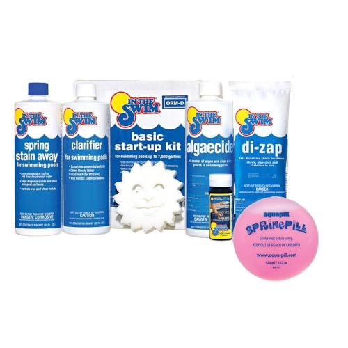 Image of In The Swim Basic Pool Opening Kit and Spring Pill - 7,500 Gallons