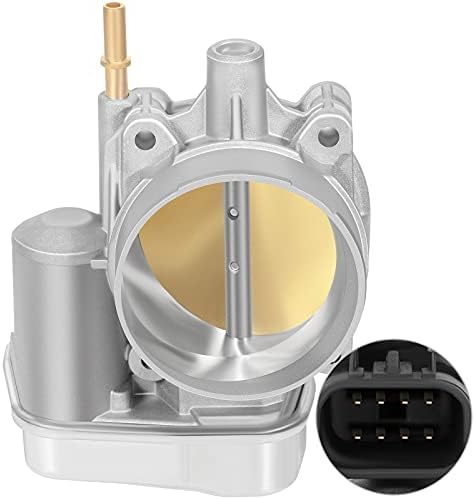 Electric Throttle Body- S20064 ROADFAR Fit for 4.2l Chevy Trailblazer 03 04 05 06 07, 4.2l GMC Envoy 2003 2004 2005 2006 2007, 5.3l Chevrolet Impala 5.3L 06 07, Pontiac Grand Prix 5.3l 05 06 07