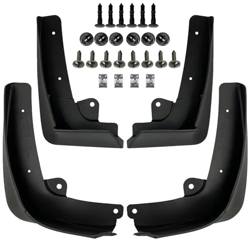 Bavettes Auto de Qualité Supérieure pour Tesla Model X 2016-2020 Anti-Projections
