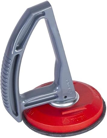 RUBI RM Rough Surface Suction Cup - Heavy Duty Tile Suction Tool, Ergonomic Handle, 55 lb Capacity, Ideal for Textured and Rough Surfaces
