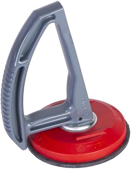 RUBI RM Rough Surface Suction Cup - Heavy Duty Tile Suction Tool, Ergonomic Handle, 55 lb Capacity, Ideal for Textured and Rough Surfaces