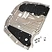 GXARTS Engine Splash Guard Under Car Shield Cover Board 74110-TBA-A00 90674-TY2-A01 Compatible with Honda Civic 2016 2017 2018 2019 2020 2021 Lower Engine Splash Guard Under Car Shield Cover Board