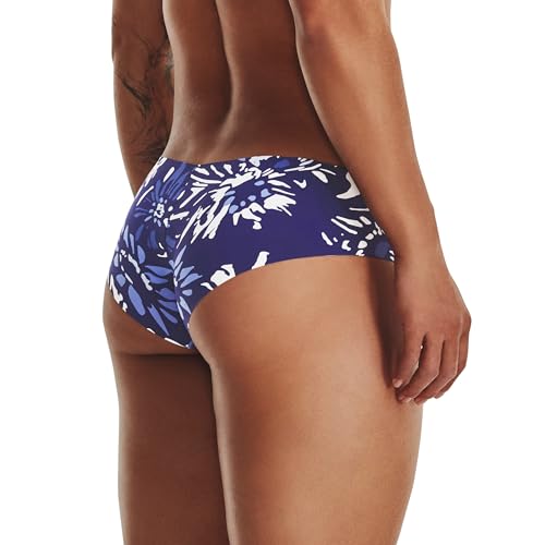 Image of Under Armour Pure Stretch Hipster 3-Pack Baja Blue /Sonar Blue /Sonar Blue XL (US 16)