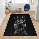 Hypebeast Area Rug 3D Digital Print Modern Abstract Art Pop Rug Perfect for Living Room Bedroom Playroom and Home Decoration Carpet Mat 5' x 7'