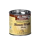 bienenwachslasur Bienenwachs flüssig 375 ml Metalldose - biologische Holzbeschichtung für Neu- und Renovierungsanstriche im Innenbereich: umweltfreundlich & wasserverdünnbar