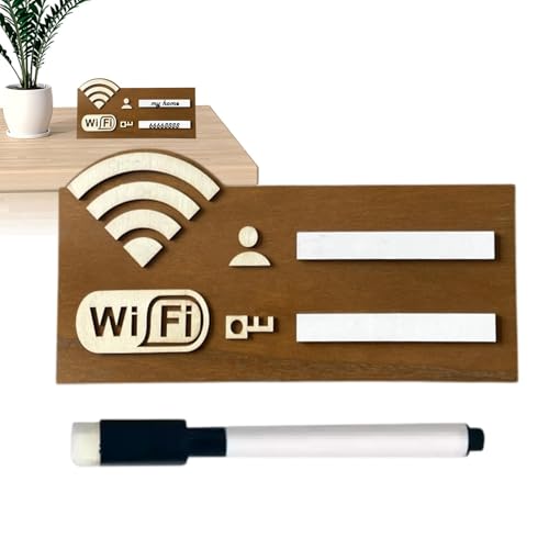 Tablica do znakowania WiFi wielokrotnego użytku – drewniany system wyświetlania sieciowego, panel wiadomości z klejem, uchwyt ścienny, akcesoria informacyjne, narzędzie do wyświetlania komunikacji w