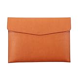 Ultra delgada y ultra fina piel PU, suave y confortable, protege mejor objetos personales como ordenadores, cargadores, etc.