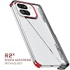 Ghostek Covert Clear Pixel 9 Pro Fold Case with Built-in Kickstand Hinge Protection Shockproof Protective Phone Cover Designed for 2024 Google Pixel 9 Pro Fold (8) (Smoke)