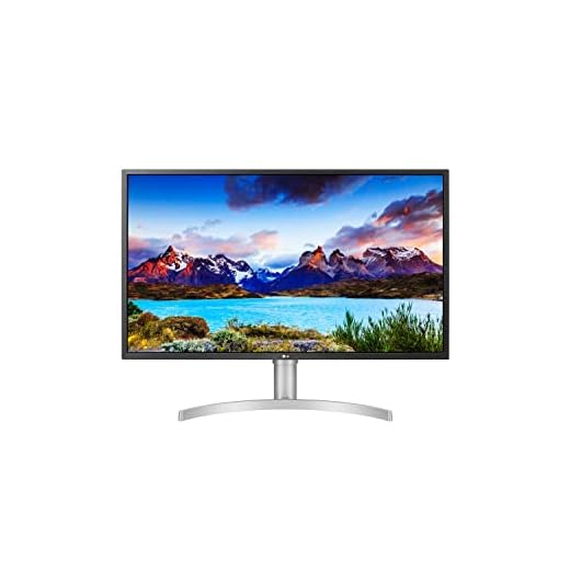 Monitor LED LG 4K UHD, 32 polegadas 4K HDR 600, Prata