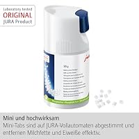 JURA original - Mini-Tabs zur Milchsystem-Reinigung für 30 Reinigungen - TÜV-zertifizierte Hygiene - 90 g Dosiersystem - 24158 – Ansicht 2