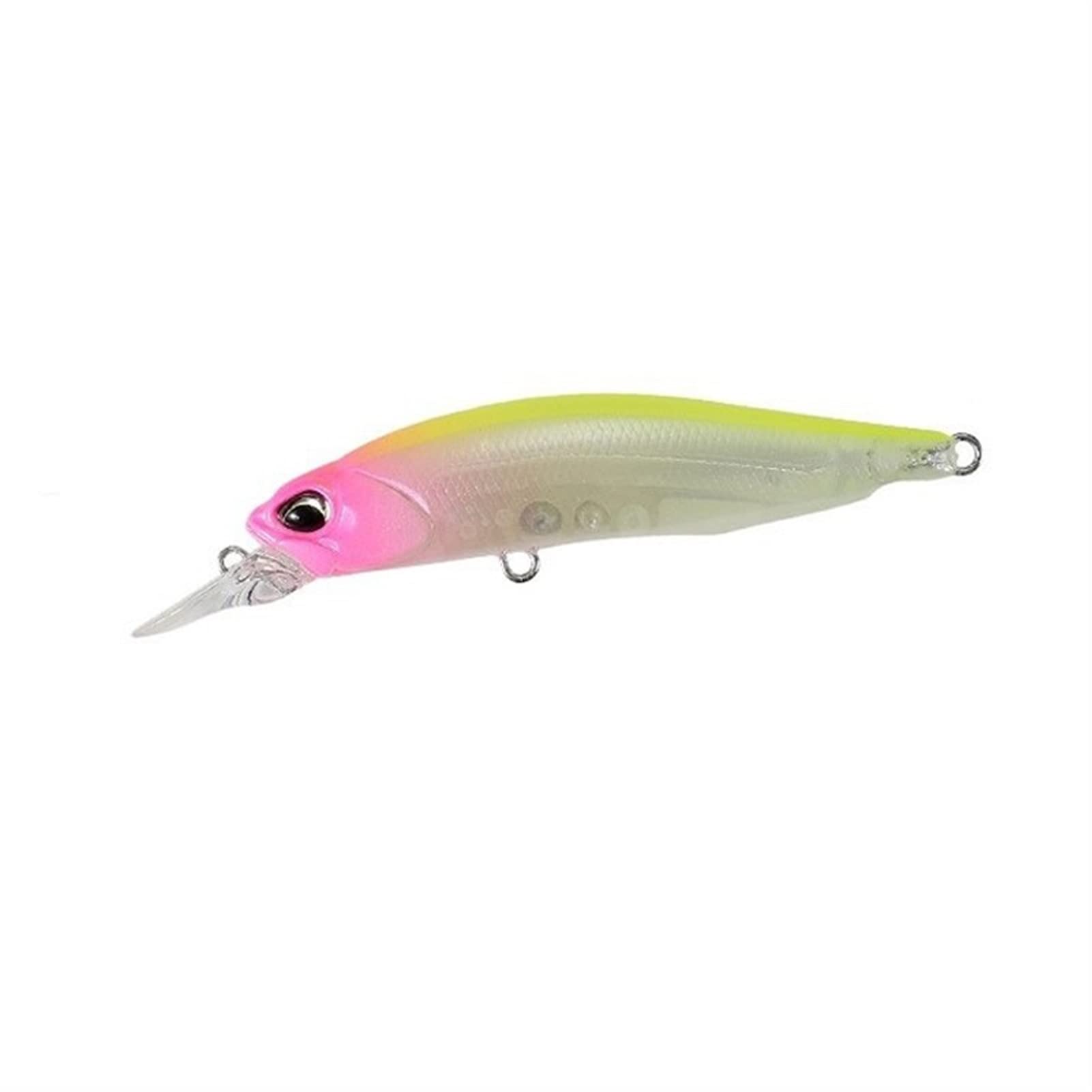 10 Stück 63mm 5g Köder für Barschfischen Elritze Wobbler Jerkbait Tief 0,8-1,2 m Isca künstlicher lebensechter Harter Köder Tauch-Schwimmköder für Basshecht Angelzubehör