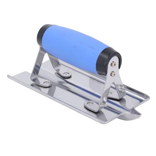Handle Concrete Seamer, Hand Plastering Trowel with Accurate 1/2 inch x 1/2 inch Deep Groove in Stainless Steel and PP Material for Art Paint, Plaster, Stucco