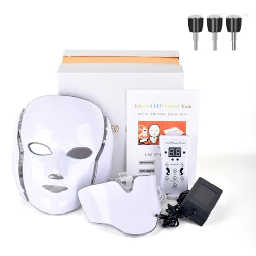 LUNA&SKIN RegenMask Skin Rejuvenating LED Face & Neck Mask, Accurate Anti-Aging led Face Mask (1 PCS)