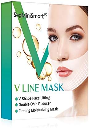 V Line Mask, Chin Up Patch, Double Chin Reducer Mask V Shaped Slimming Face Mask Moisturizes and Tightens Mask
