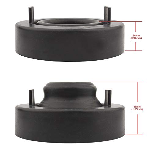 Tomall 70Mm 2.76Inch Rubber Seal Dust Cover With 20Mm Hole For Led Headlight Replacement Accessories(Pack Of 2) #TOP2