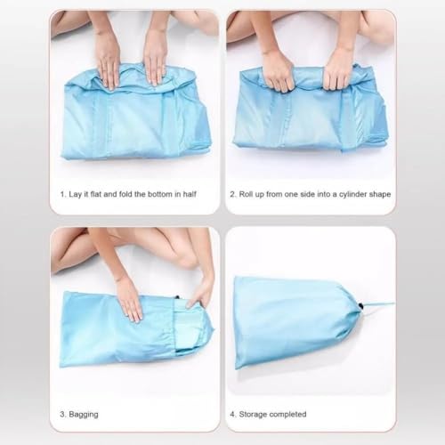 Balde Plegable para Spa de Pies Portátil 66x32 cm miniatura 7