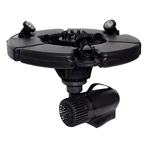 pond boss PRO Floating Fountain with Lights, 1/2 hp, 5000 GPH pump Cover