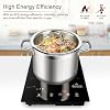 Duxtop Built-in Induction Cooktop, Portable Countertop Burner, Sensor Touch Induction Burner, 170-Minute Timer, Safety Lock, 1800W BT-200T1/8600BI #3