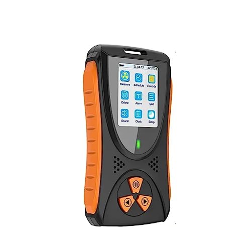 Detector de Radiación Nuclear con Pantalla LCD Recargable