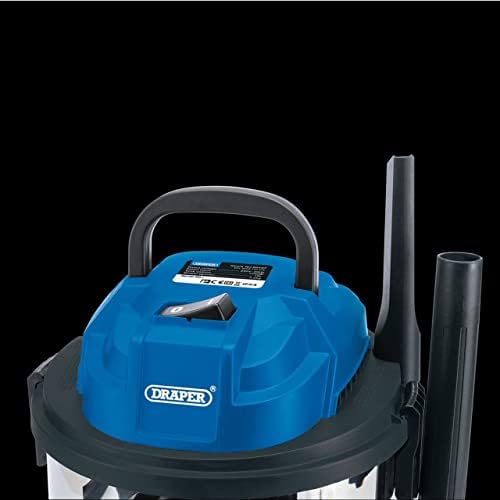 Draper 90107 230V 1250W 15L Wet and Dry Vacuum Cleaner
